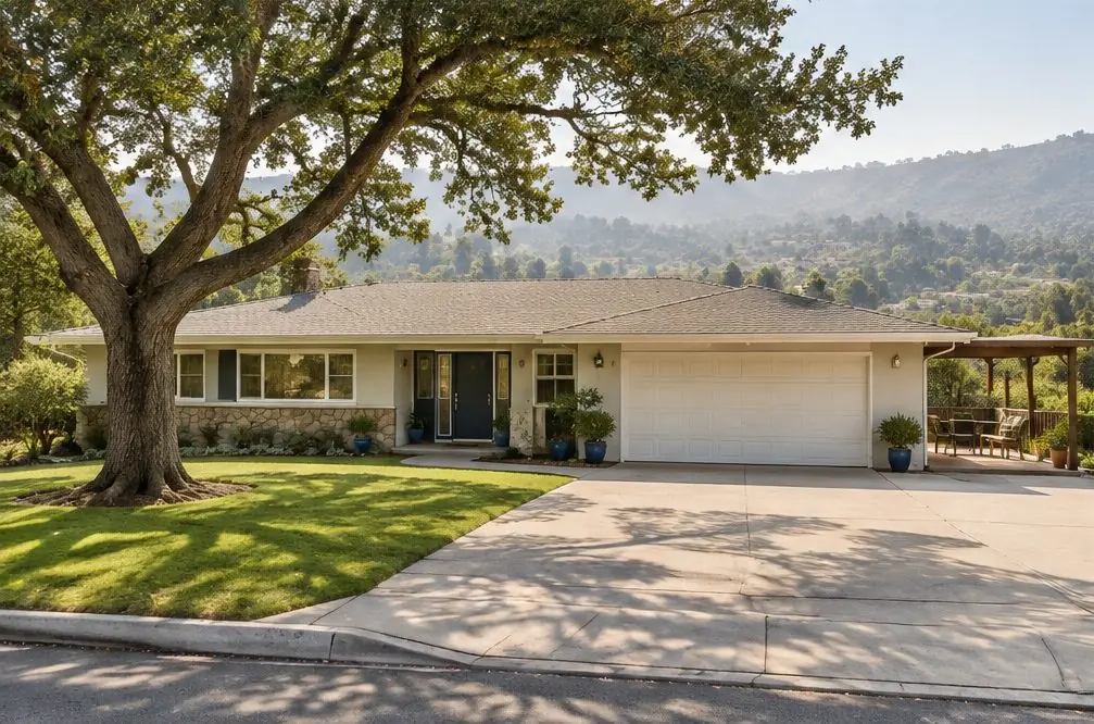 TV mounted in a typical Sunny Hills home — TV Mounting Line Fullerton